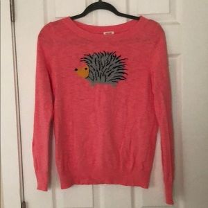 Mossimo pink hedgehog sweater
